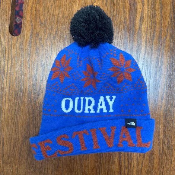 The North Face Accessories - Cozy North Face Blue Beanie